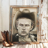 James Dean Canvas Art - Classic Cowboy Collection by Chris Tutty